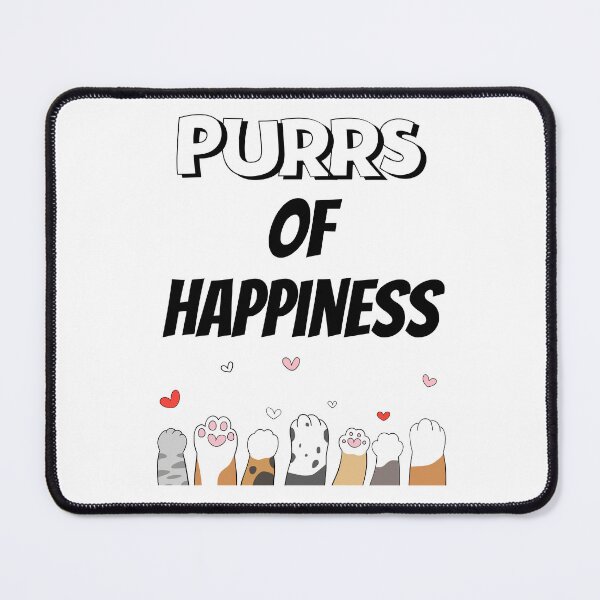 Item preview, Purrs Of Happiness Design designed and sold by JAMTEESHOP.