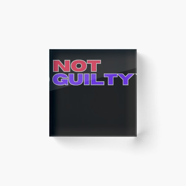 Item preview, Trump Not Guilty, Free Trump designed and sold by GalaxyGraffiti.