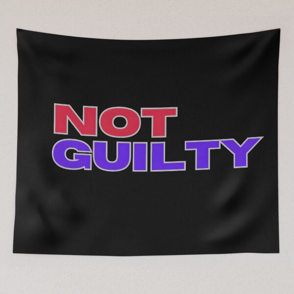 Item preview, Trump Not Guilty, Free Trump designed and sold by GalaxyGraffiti.
