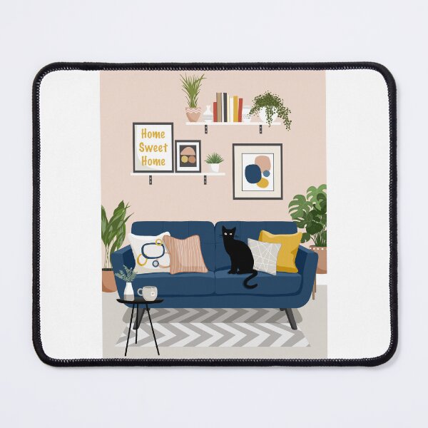 Item preview, Living room artwork designed and sold by Cheekyleopard.