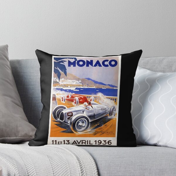Item preview, Vintage Monaco Grand Prix Poster 1936  designed and sold by Hoorahville.