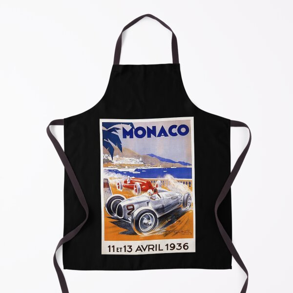 Item preview, Vintage Monaco Grand Prix Poster 1936 designed and sold by Hoorahville.