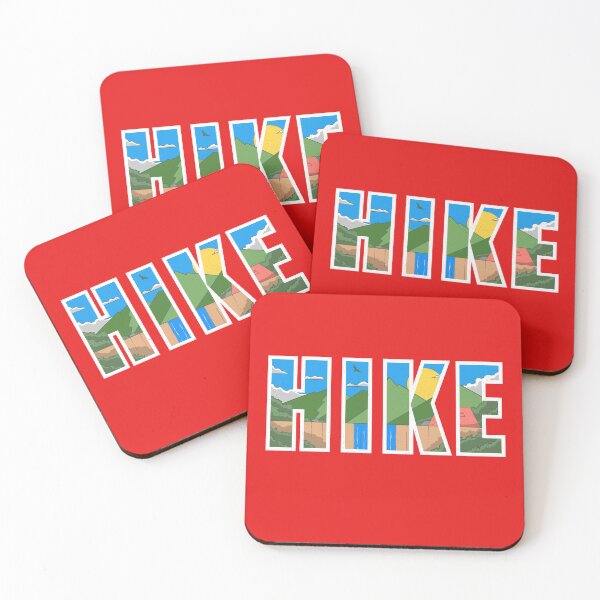 Item preview, Hike: Typography Art in Nature's Embrace designed and sold by Artthree.