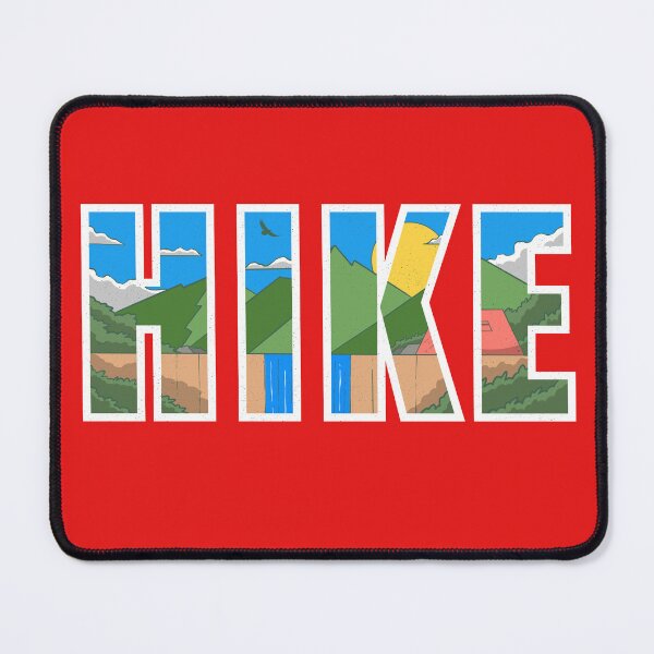 Item preview, Hike: Typography Art in Nature's Embrace designed and sold by Artthree.