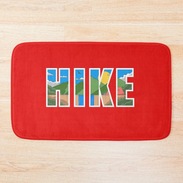 Item preview, Hike: Typography Art in Nature's Embrace designed and sold by Artthree.