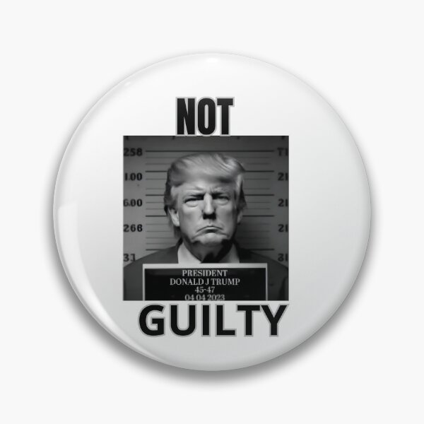 Item preview,  Not Guilty, Free Trump designed and sold by GalaxyGraffiti.