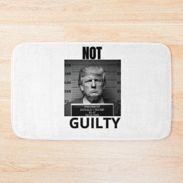 Item preview,  Not Guilty, Free Trump designed and sold by GalaxyGraffiti.