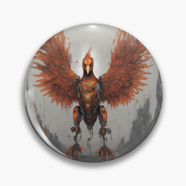 Item preview, Robotic phoenix designed and sold by Maths-4-Nerds.