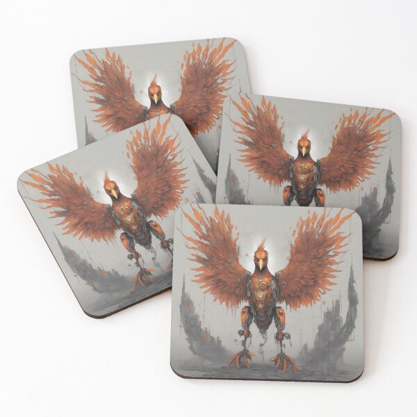 Item preview, Robotic phoenix designed and sold by Maths-4-Nerds.