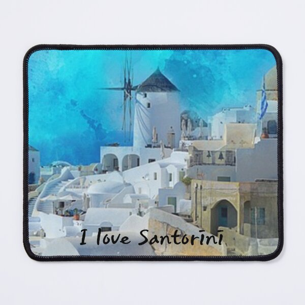 Item preview, I love Santorini designed and sold by zzzozzo.