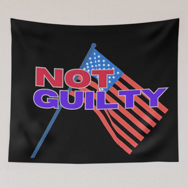 Item preview,  Trump Not Guilty, Free Trump designed and sold by GalaxyGraffiti.