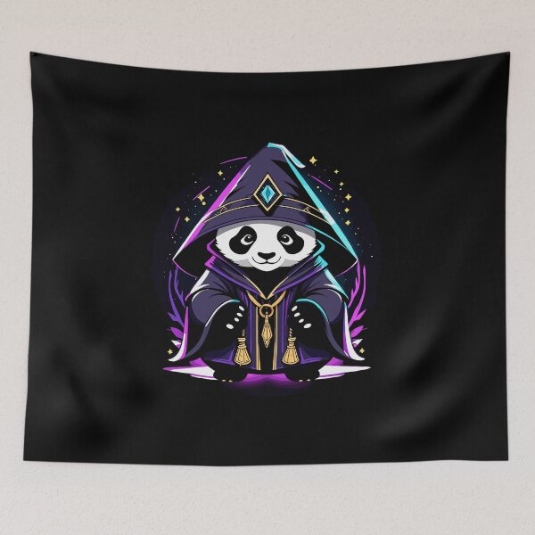 Item preview, Cute Witch Panda On Halloween designed and sold by HoruXtore.