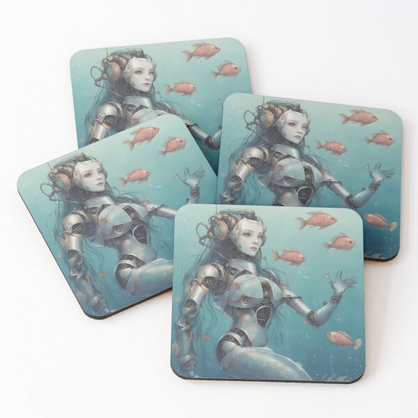 Item preview, Robotic mermaid designed and sold by Maths-4-Nerds.