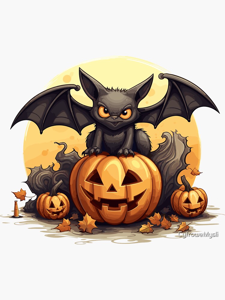 Halloween glitter bat animation, Halloween, Holidays