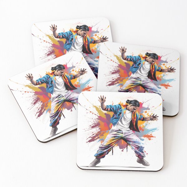 Item preview, Hip Hop R&b Dancer Colourful Art designed and sold by PioneerX1.