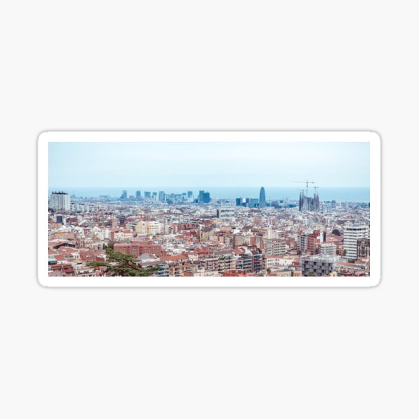 Barcelona cityline Sticker