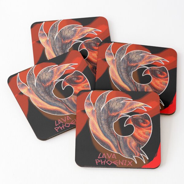 Item preview, Lava Phoenix, Fantastic Fire Bird (Design by Alice CCI) designed and sold by VanyssaGraphics.