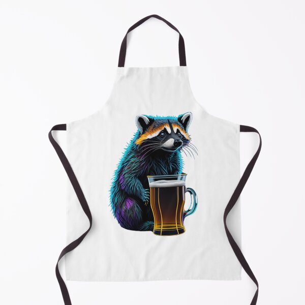 Artikelvorschau, Waschbär mit Bierkrug entworfen und verkauft von likbatonboot.
