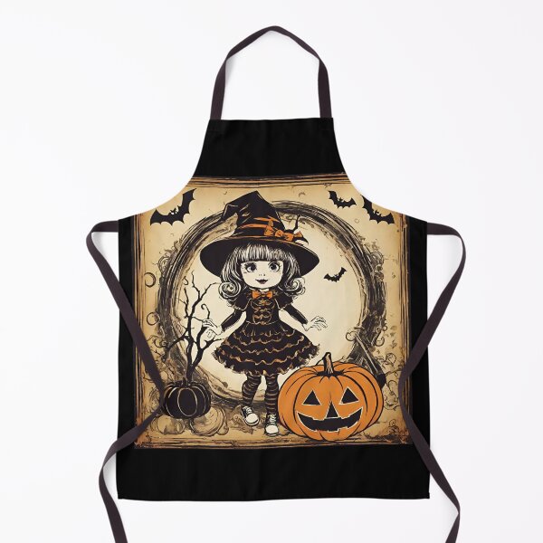 Item preview, Halloween girl in costume designed and sold by RetroNibylander.