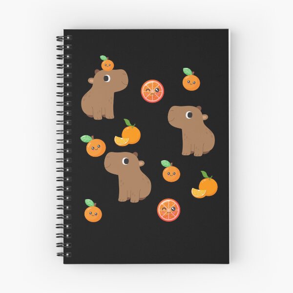 Item preview, STICKER CAPYBARA  AND ORANGES  designed and sold by S-ZYBI.