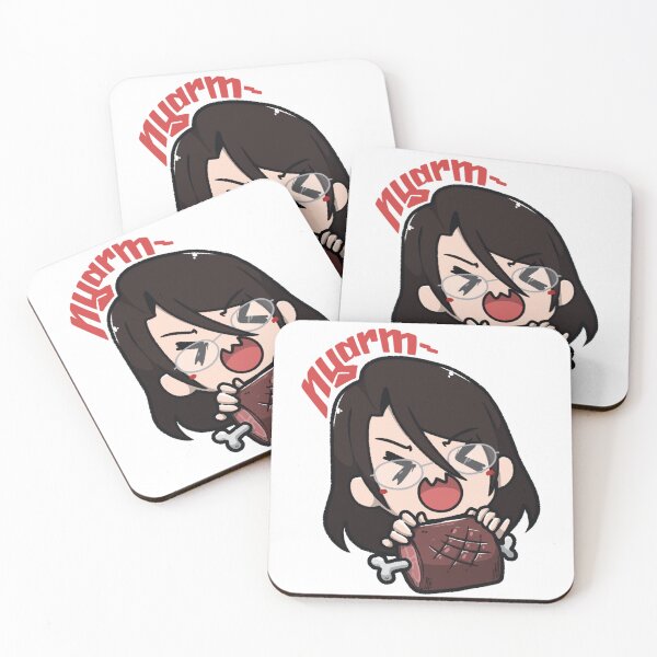 Item preview, Chichi eating meat designed and sold by baekun-art.