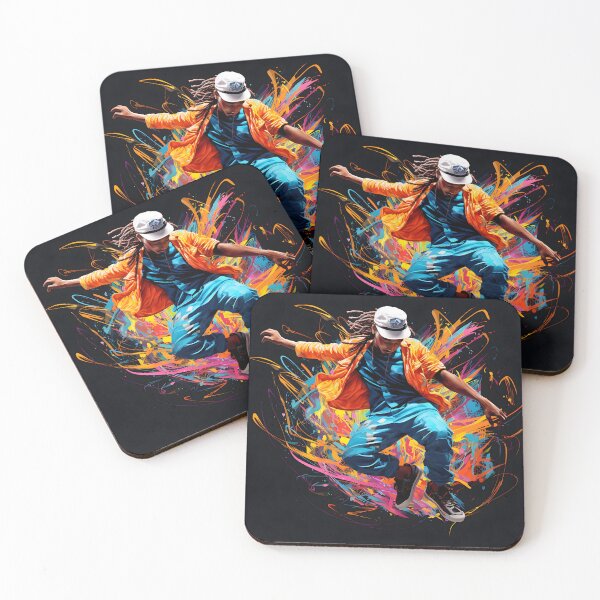 Item preview, Colourful Hip Hop R&B Dancer designed and sold by PioneerX1.