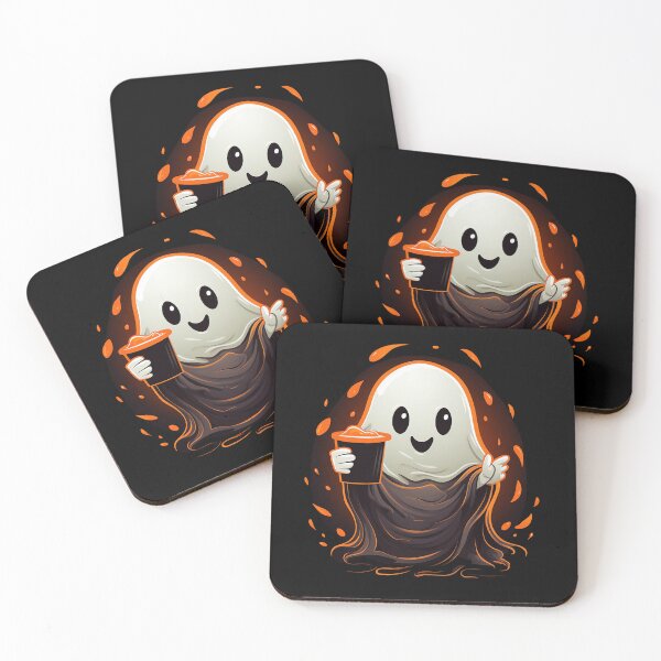 Item preview, To drink coffee with a ghost - No coffee no workee - Just give me coffee - A day without coffee is kidding designed and sold by JansenGS.