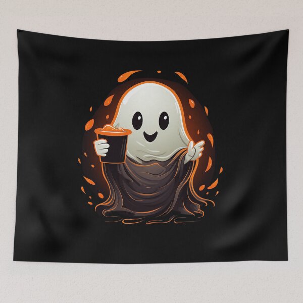 Item preview, To drink coffee with a ghost - No coffee no workee - Just give me coffee - A day without coffee is kidding designed and sold by JansenGS.