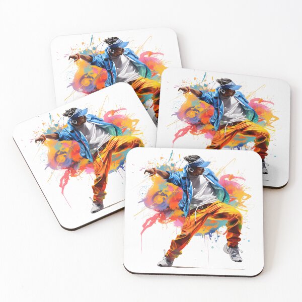 Item preview, Colourful Hip Hop R&B Dancer designed and sold by PioneerX1.