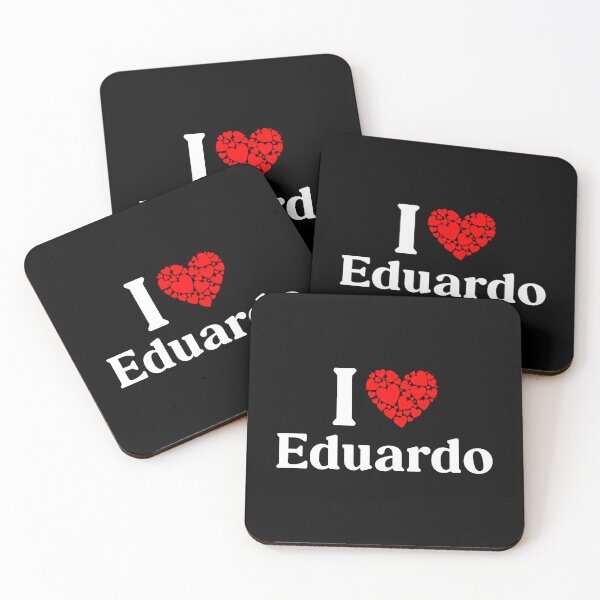 Item preview, Eduardo Heart - I Love Eduardo designed and sold by MiraclePitts.