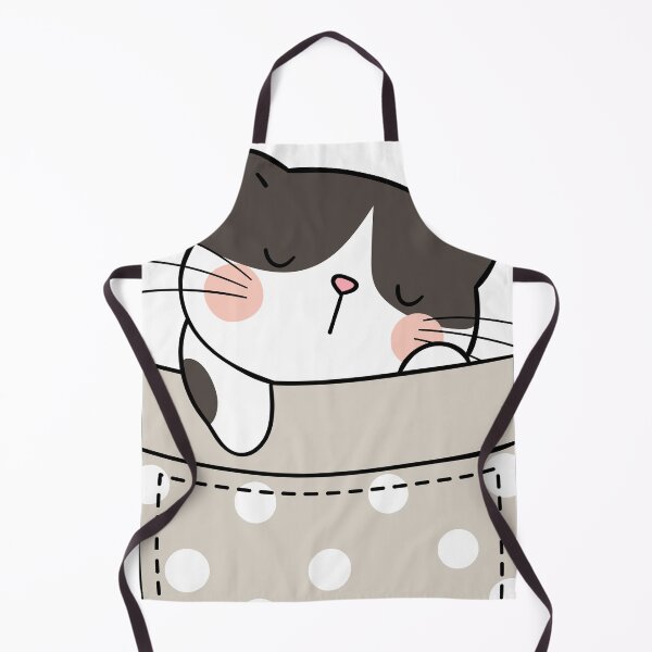 Item preview, Cute Cat in Pocket designed and sold by Lagomodi.