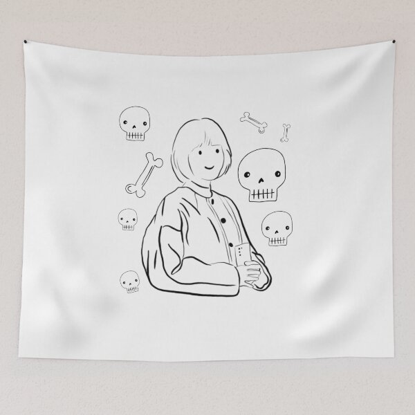 Item preview, Extraordinary attorney & Cute skull halloween background designed and sold by paintingtour.