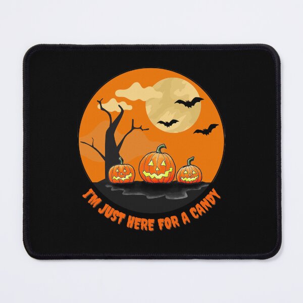 Item preview, Halloween three pumpkins, Im just here for a candy, no 21 designed and sold by mon-artist.