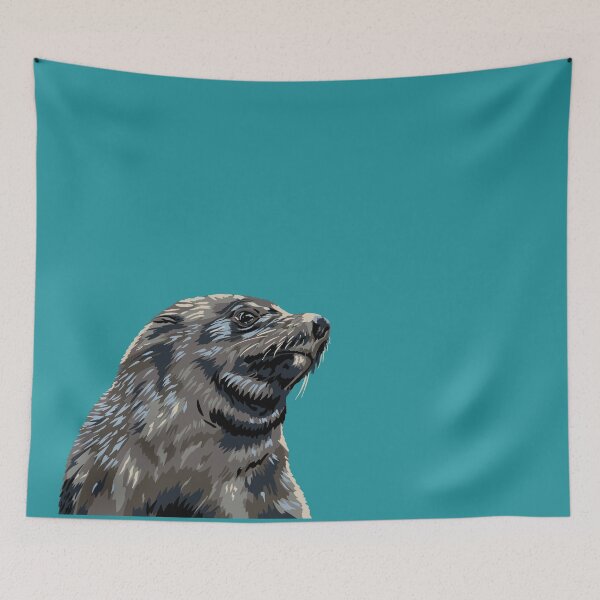 Item preview, Fur Seal Portrait designed and sold by GeoCreate.