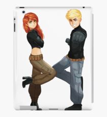 Basic Average Girl and Boy iPad Case/Skin