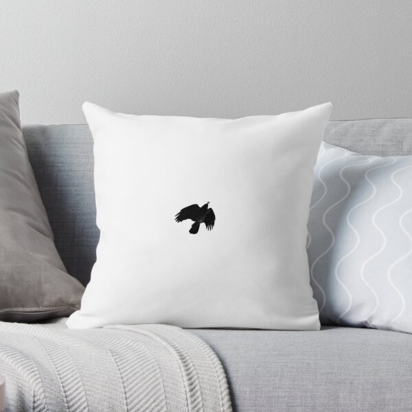 Bird silhouette Throw Pillow