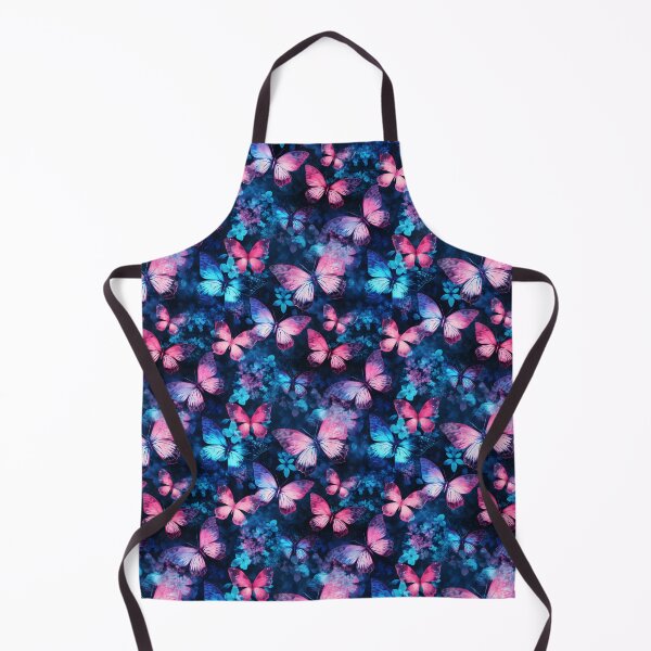 Item preview, Blue & Pink Butterfly Composite Overlay Pattern #1 designed and sold by ARTficiallyAnon.