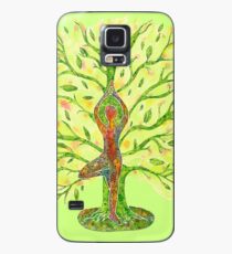 Yoga - Tree Pose Case/Skin for Samsung Galaxy