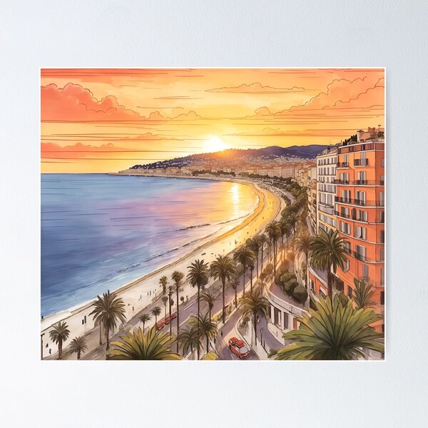 Item preview, French Riviera Radiance designed and sold by canvasriddle.