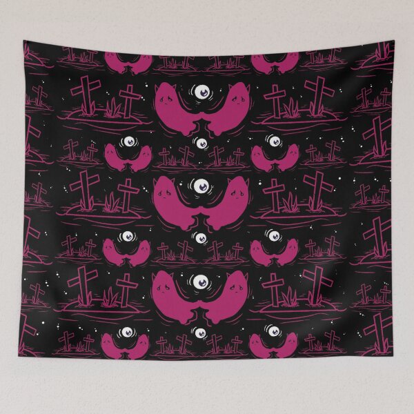 Item preview, Pink spooky ghosts designed and sold by Xatutik.art.