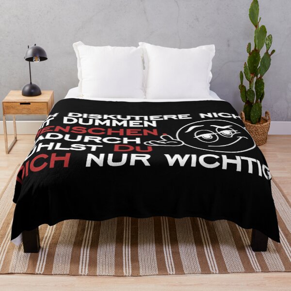 Artikelvorschau, Ich diskutiere nicht mit dummen Menschen - Dark entworfen und verkauft von pASob-dESIGN.