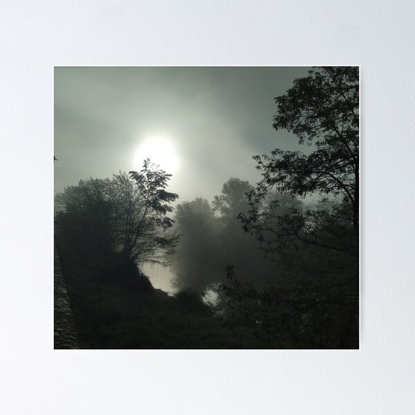 Item preview, mysterious atmosphere in the morning mist designed and sold by MirelleHDB.