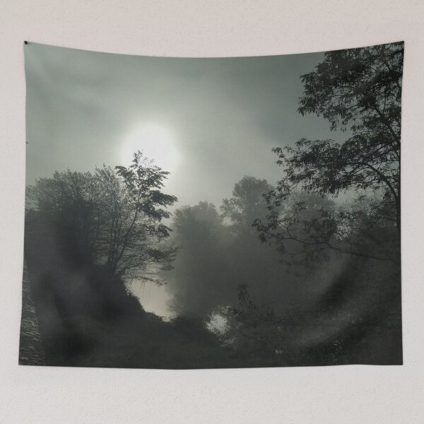 Item preview, mysterious atmosphere in the morning mist designed and sold by MirelleHDB.