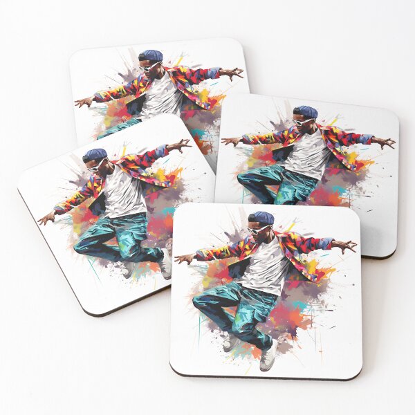 Item preview, Hip Hop R&b Dancer Colourful Art designed and sold by PioneerX1.