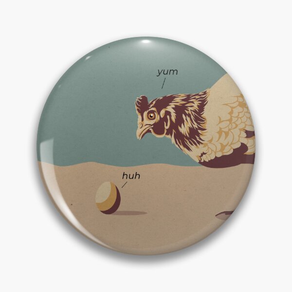 Item preview, Chicken and egg designed and sold by Captain Chromatic.