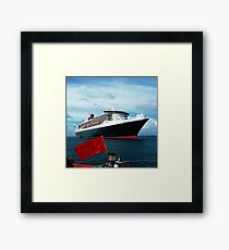 QUEEN MARY 2 Framed Print