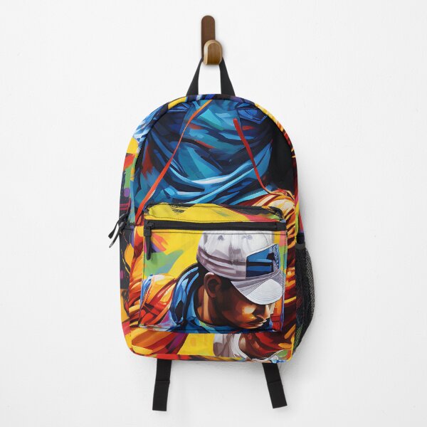 Item preview, Colourful Hip Hop R&B Dancer Black Background designed and sold by PioneerX1.