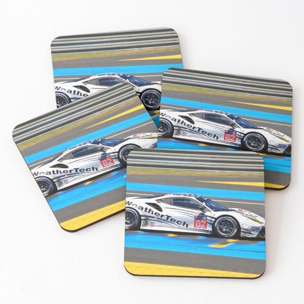 Item preview, Ferrari 488 GTE Motorsport Racing Acción designed and sold by AndyEvansPhotos.