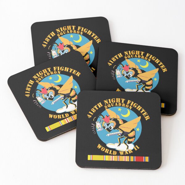 Item preview, AAC - 418th Night Fighter Squadron - WWII w SVC designed and sold by Military Insignia Products.