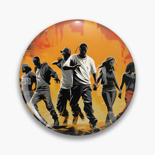 Item preview, Colourful Hip Hop R&B Dancers designed and sold by PioneerX1.